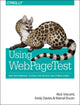 Book cover of: Using WebPageTest. By: Rick Viscomi