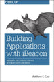 Book cover of: Building Applications with iBeacon. By: Matthew Gast