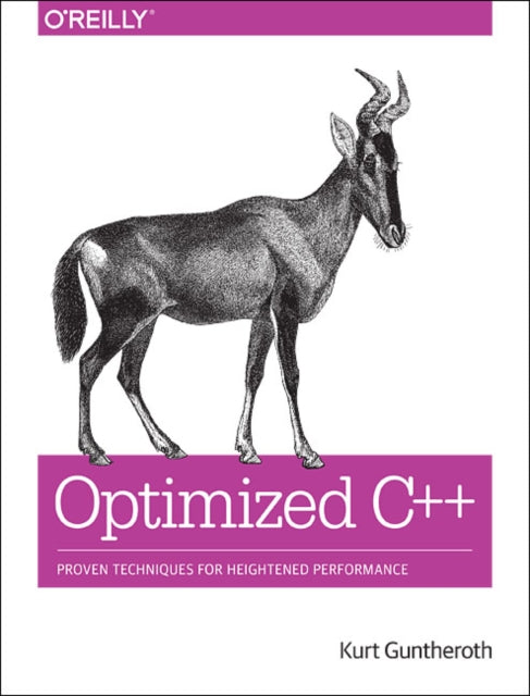 Book cover of: Optimized C++