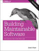 Book cover of: Building Mantainable Software, Java Edition. By: Joost Visser