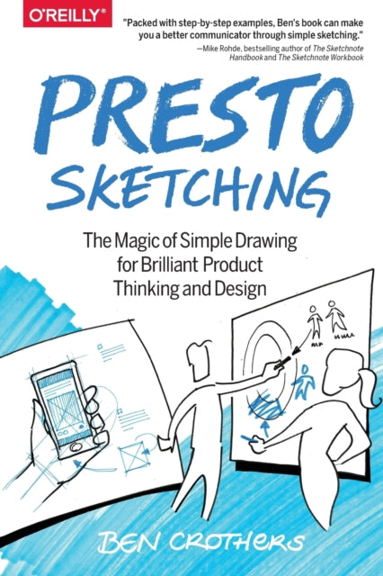 Book cover of: Presto Sketching. By: Ben Crothers