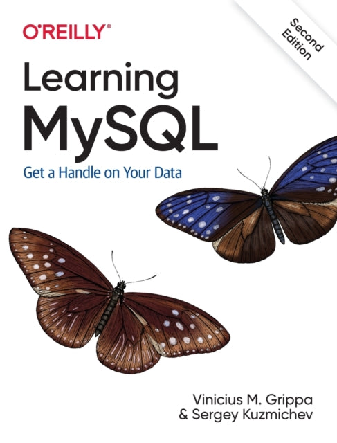 Book cover of: Learning MySQL. By: Vinicius M. Grippa