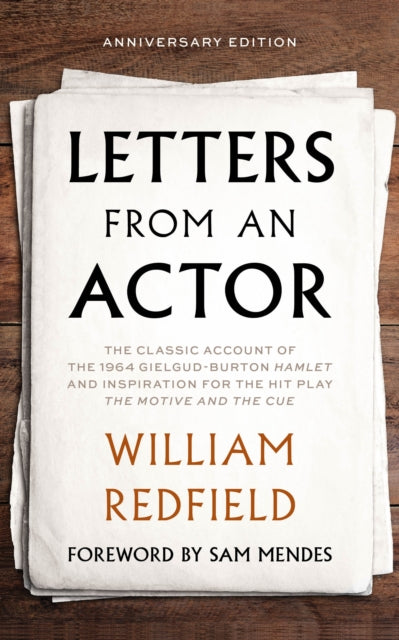 Book cover of: Letters from an Actor. By: William Redfield