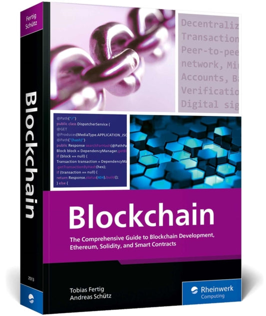 Book cover of: Blockchain. By: Tobias Fertig