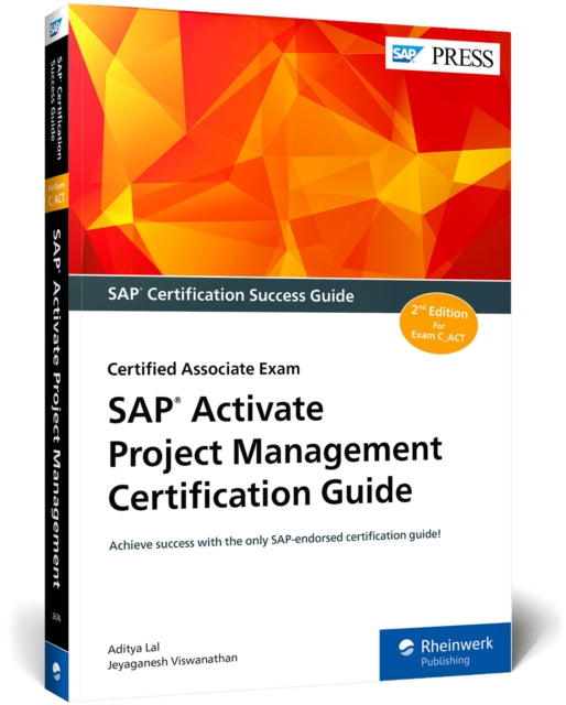Book cover of: SAP Activate Project Management Certification Guide