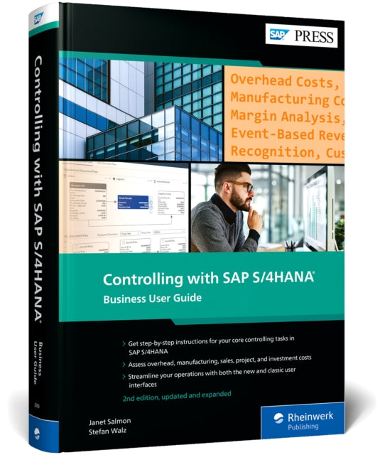 Book cover of: Controlling with SAP S/4HANA: Business User Guide
