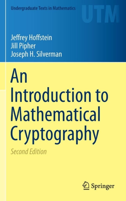 Book cover of: Introduction to Mathematical Cryptography. By: Jeffrey Hoffstein