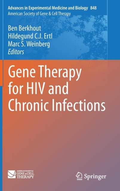 Book cover of: Gene Therapy for HIV and Chronic Infections. By: Ben Berkhout