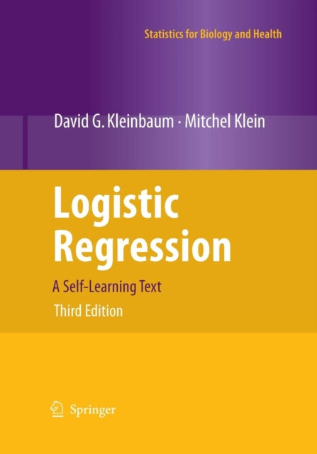 Book cover of: Logistic Regression. By: David G. Kleinbaum