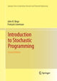 Book cover of: Introduction to Stochastic Programming. By: John R. Birge