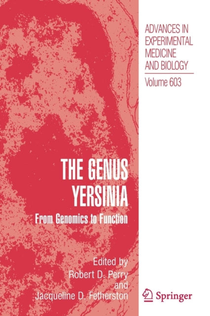 Book cover of: Genus Yersinia:. By: Robert D. Perry