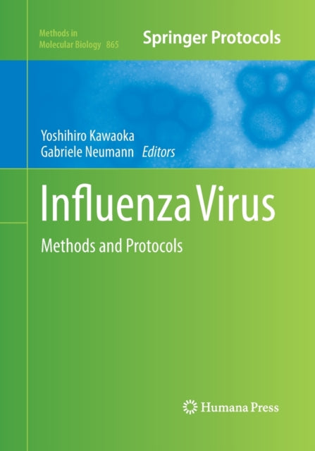Book cover of: Influenza Virus. By: Yoshihiro Kawaoka