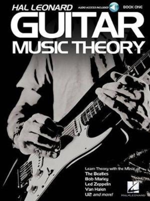 Book cover of: Hal Leonard Guitar Music Theory. By: Chad Johnson