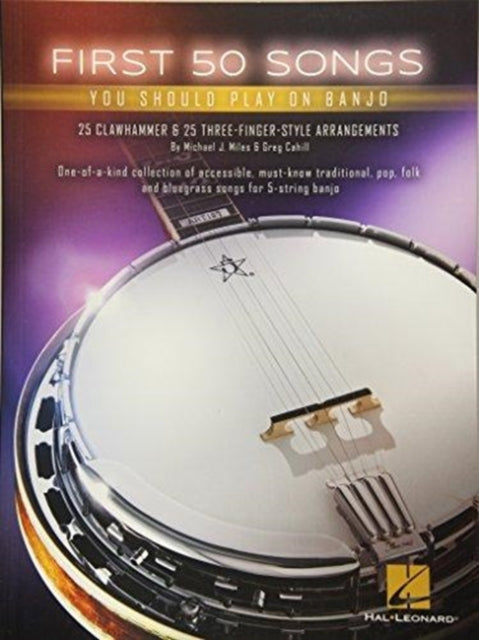 Book cover of: First 50 Songs. By: Michael J. Miles