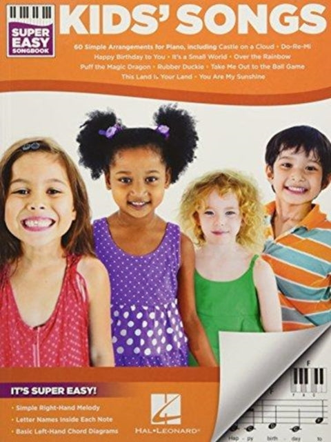 Book cover of: Kids' Songs - Super Easy Songbook