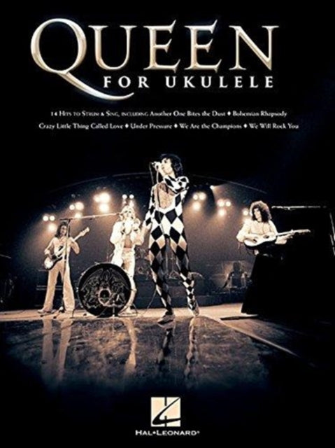 Book cover of: Queen for Ukulele. By: Queen (Musical group)