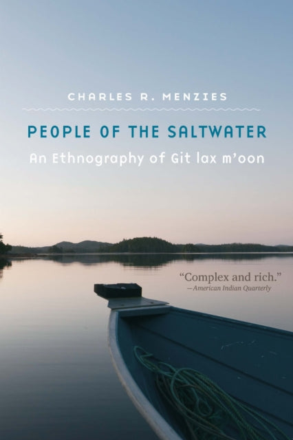 Book cover of: People of the Saltwater. By: Charles R. Menzies