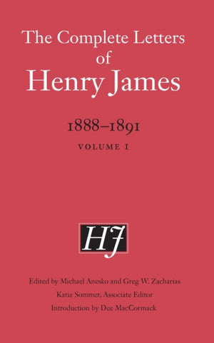 The Complete Letters of Henry James, 1888–1891