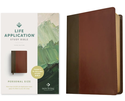 Book cover of: NLT Life Application Study Bible, Third Edition, Mahaogany