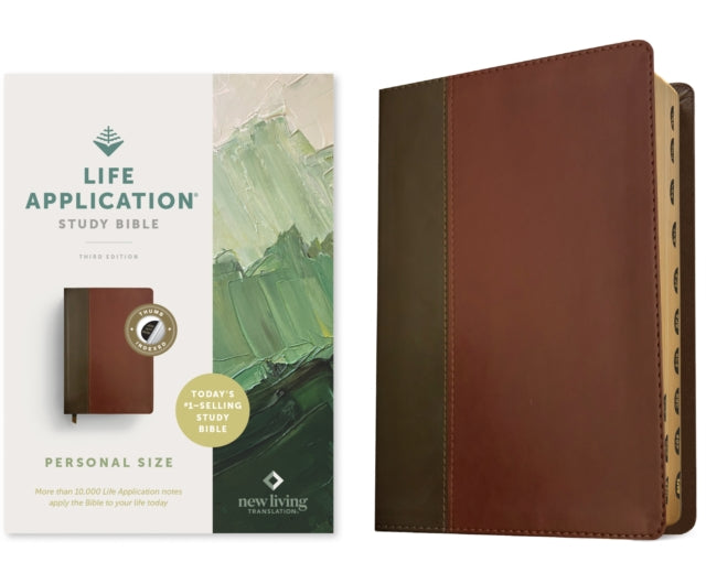 Book cover of: NLT Life Application Study Bible, Third Edition, Mahogany