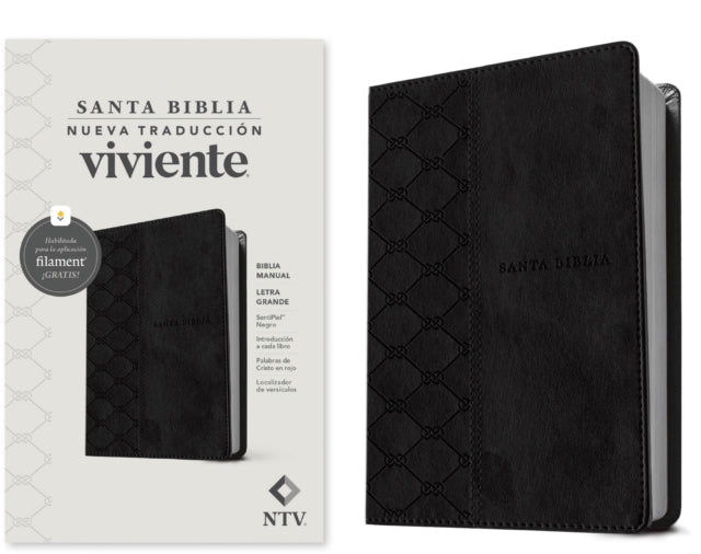 Book cover of: Biblia Manual NTV, Letra Grande Con Filament