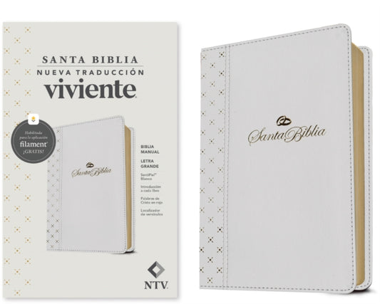 Book cover of: Biblia Manual NTV, Letra Grande Con Filament