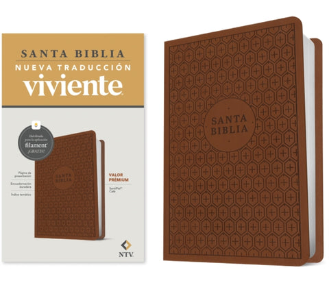 Biblia Valor Premium Ntv Con Filament (Sentipiel, Cafe)
