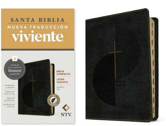 Book cover of: Biblia Compacta NTV, Letra Gigante Con Filament