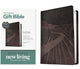 Book cover of: NLT Premium Gift Bible, Filament Enabled, Brown. By: Tyndale