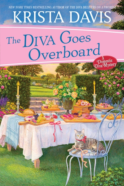 Book cover of: Diva Goes Overboard. By: Krista Davis