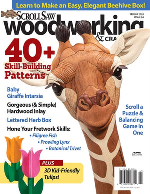Scroll Saw Woodworking & Crafts Issue 94 Spring 2024