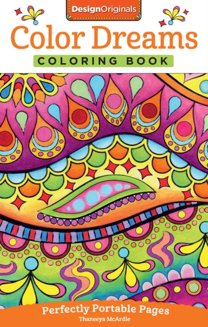 Book cover of: Color Dreams Coloring Book. By: Thaneeya McArdle