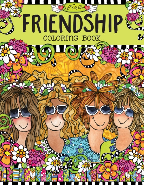 Book cover of: Friendship Coloring Book. By: Suzy Toronto