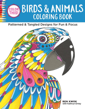 Color This! Birds & Animals Coloring Book
