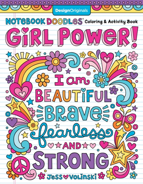 Notebook Doodle Girl Power!