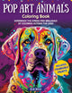 Book cover of: Pop Art Animals Coloring Book