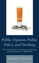Book cover of: Public Opinion, Public Policy, and Smoking. By: Thomas R. Marshall