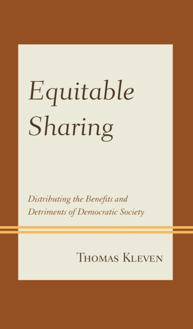 Book cover of: Equitable Sharing. By: Thomas Kleven