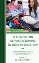 Book cover of: Reflecting on Service-Learning in Higher Education. By: M. Gail Hickey