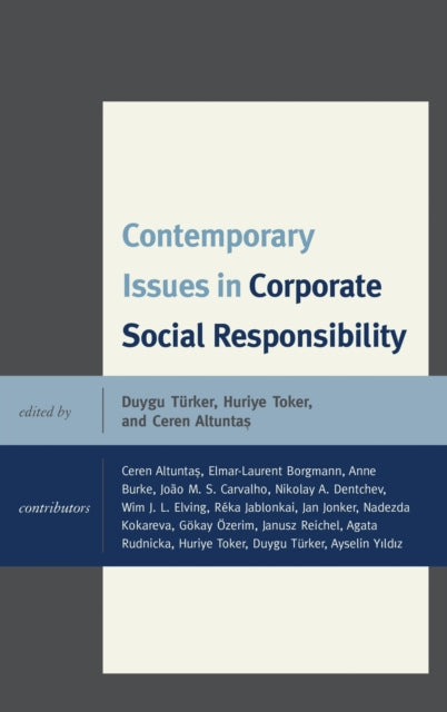Book cover of: Contemporary Issues in Corporate Social Responsibility. By: Duygu Turker