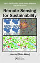 Book cover of: Remote Sensing for Sustainability. By: Qihao Weng