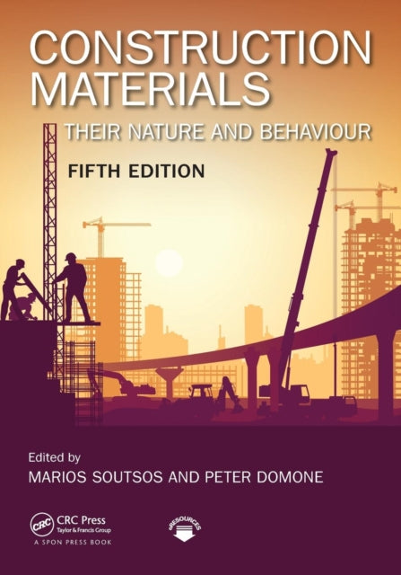 Book cover of: Construction Materials. By: Marios Soutsos