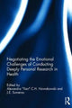 Book cover of: Negotiating the Emotional Challenges of Conducting Deeply Personal Research in Health. By: Alexandra "Xan" C. H. Nowakowski