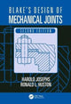 Book cover of: Blake's Design of Mechanical Joints. By: Harold Josephs