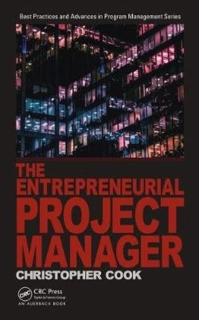 Book cover of: Entrepreneurial Project Manager. By: Chris Cook