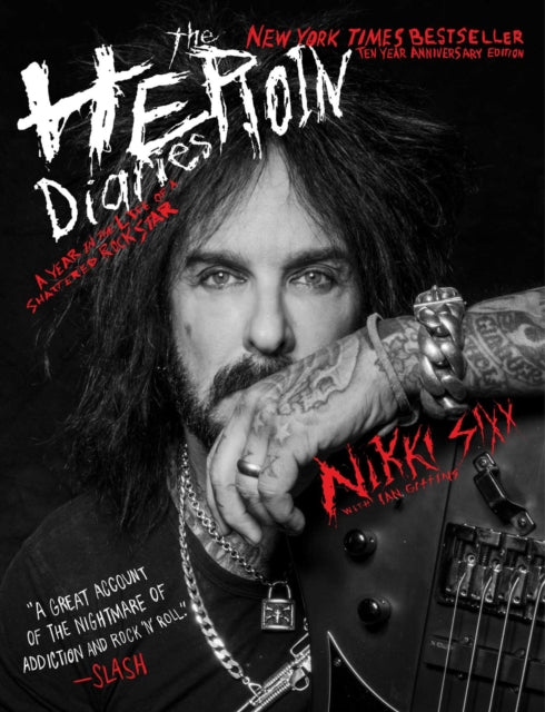Book cover of: Heroin Diaries. By: Nikki Sixx