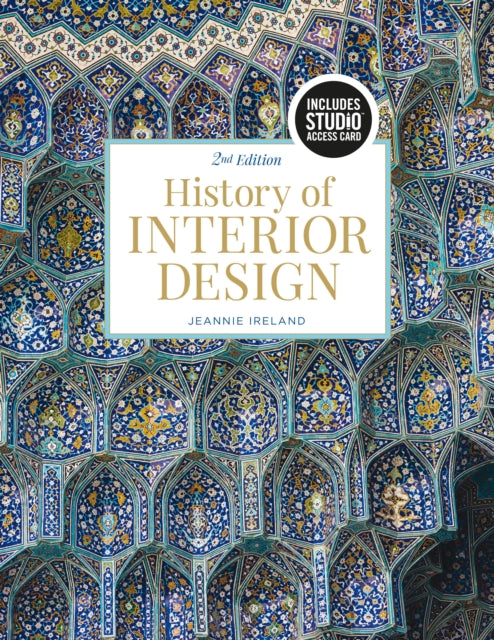 Book cover of: History of Interior Design. By: Jeannie Ireland