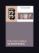 Book cover of: Manic Street Preachers’ The Holy Bible. By: David Evans