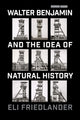 Book cover of: Walter Benjamin and the Idea of Natural History. By: Eli Friedlander