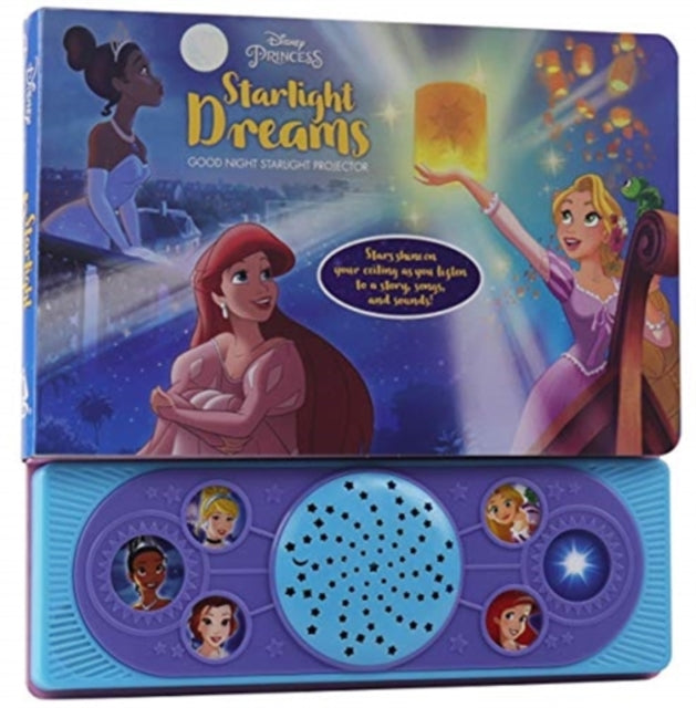 Book cover of: Disney Princess: Starlight Dreams Good Night Starlight Projector Sound Book. By: PI Kids